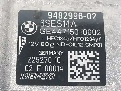 Автозапчасти б/у компрессор кондиционера воздуха за bmw 3 (g20, g80, g28) 330 d xdrive ссылки oem iam 64529482996  948299602
