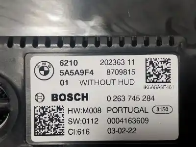 Second-hand car spare part dashboard for bmw 3 (g20, g80, g28) 330 d xdrive oem iam references 62105b35d79  62105a5a9f401