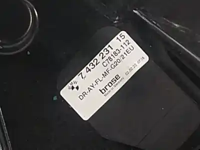 Автозапчасти б/у регулятор стекла переднего левого за bmw 3 (g20, g80, g28) 330 d xdrive ссылки oem iam 51338498853  743223115