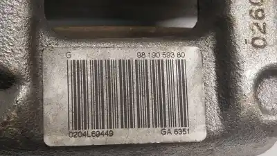 Автозапчастина б/у задній лівий гальмівний супорт для peugeot 208 ii (ub_, up_, uw_, uj_) e-208 посилання на oem iam 1608998880 9819059380 