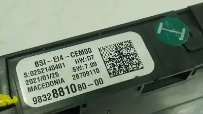 Автозапчастина б/у реле/запоперівник для peugeot 208 ii (ub_, up_, uw_, uj_) e-208 посилання на oem iam 1681052380  9832881080