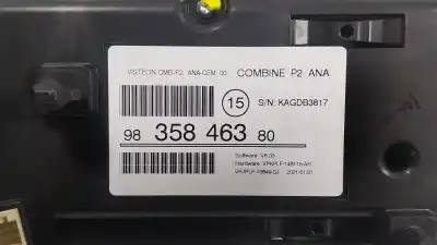 Автозапчасти б/у приборная доска за peugeot 208 ii (ub_, up_, uw_, uj_) e-208 ссылки oem iam 9835846380  9835846380