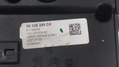 Second-hand car spare part gear lever for peugeot 208 ii (ub_, up_, uw_, uj_) e-208 oem iam references 1663576080 98336289dx 