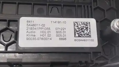 Автозапчасти б/у климат-контроль за bmw 5 (g30, f90) 530 d xdrive ссылки oem iam 61315a480c4  64115a4801102