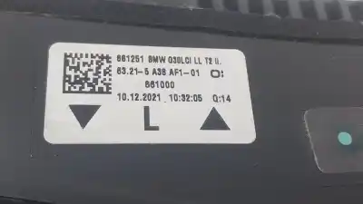 Автозапчастина б/у внутрішній лівий задній ліхар для bmw 5 (g30, f90) 530 d xdrive посилання на oem iam 63215a38af1  63215a38af101