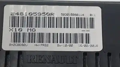 Peça sobressalente para automóvel em segunda mão quadrante por renault zoe (bfm_) zoe (bfmc, bfmd) referências oem iam 248105950r  248105950r