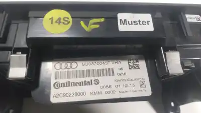 Автозапчасти б/у климат-контроль за audi q3 (8ub, 8ug) 2.0 tdi ссылки oem iam 8u0820043fxha  8u0820043f