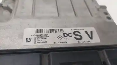 Second-hand car spare part ecu engine control for dacia dokker express furgoneta/monovolumen 1.6 oem iam references 237104412s  237104412s