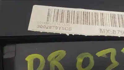 Peça sobressalente para automóvel em segunda mão comando de sofagem (chauffage / ar condicionado) por volvo v40 fastback (525) d2 referências oem iam 31398643  3002879y5cs