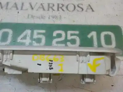 Pezzo di ricambio per auto di seconda mano lampada interna per dacia duster basis 4x2 riferimenti oem iam 8200074362  