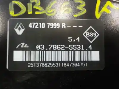 Peça sobressalente para automóvel em segunda mão servo freio por dacia duster basis 4x2 referências oem iam 472108624r 03786255314 472107999r