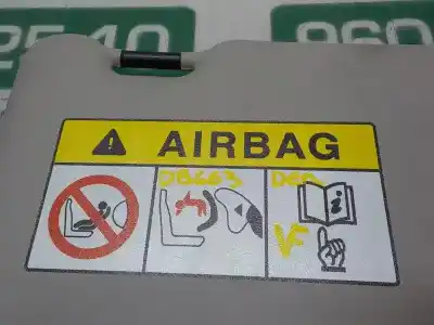 Second-hand car spare part right sunshade for dacia duster basis 4x2 oem iam references 964004591r  