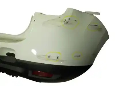 Pezzo di ricambio per auto di seconda mano paraurti posteriore per dacia duster basis 4x2 riferimenti oem iam 850220033r  