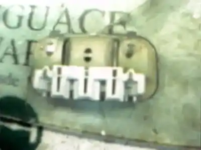 Second-hand car spare part interior light for citroen c3 1.4 oem iam references   