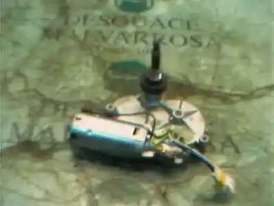 Автозапчастина б/у двигатель заднього склоочисника для renault clio ii fase i (b/cbo) 1.2 посилання на oem iam 