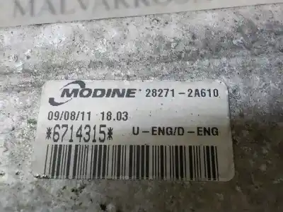 Автозапчастина б/у інтеркулер для hyundai i30cw classic посилання на oem iam 282702a611  282712a610