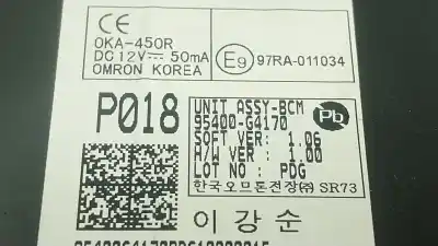 Peça sobressalente para automóvel em segunda mão módulo eletrônico por hyundai i30 (pde, pd, pden) 1.0 t-gdi referências oem iam 95400g4170  95400g4170
