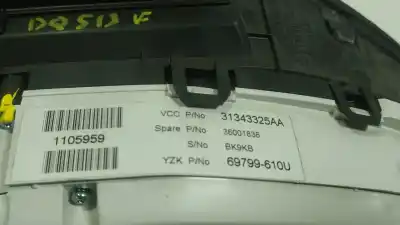 Peça sobressalente para automóvel em segunda mão quadrante por volvo s60 ii (134) d4 referências oem iam 36001836  31343325aa