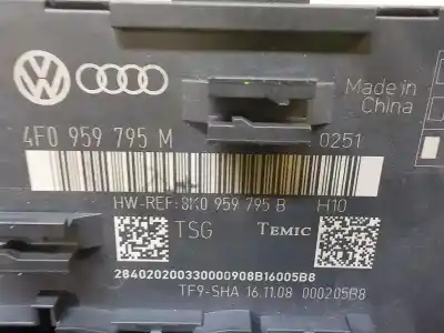 Second-hand car spare part electronic module for audi q5 (8r) 3.0 tdi oem iam references 8k0959795c  4f0959795m