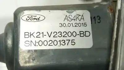 Second-hand car spare part passenger side right window regulator for ford transit custom v362 furgón (fy, fz) 2.2 tdci oem iam references 2473811  bk21v23200bd