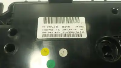 Peça sobressalente para automóvel em segunda mão quadrante por citroen c4 picasso ii 1.2 thp 130 referências oem iam 9813590280  9813590280