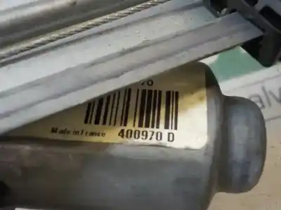 Second-hand car spare part passenger side right window regulator for citroen c3 1.4 oem iam references   