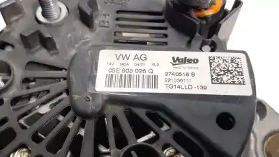 Автозапчастина б/у генератор для seat arona (kj7, kjp) 1.0 tsi посилання на oem iam 05e903026q  05e903026q