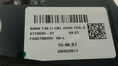 Автозапчастина б/у внутрішній лівий задній ліхар для bmw x1 (f48) xdrive 18 d посилання на oem iam 63217350697  271063501