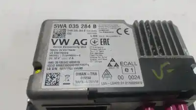 Second-hand car spare part electronic module for seat arona (kj7, kjp) 1.0 tsi oem iam references 5wa035284b  