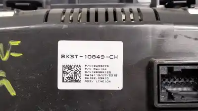 Second-hand car spare part dashboard for ford transit custom v362 furgón (fy, fz) 2.2 tdci oem iam references   bk3t10849ch