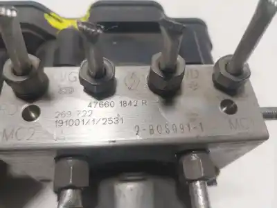 Автозапчастина б/у абс для renault captur i (j5_, h5_) 1.3 tce 130 (j5nj, j5ne) посилання на oem iam 476607694r  476601842r