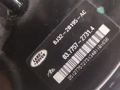 Автозапчастина б/у гальмівний серво для land rover range rover evoque (l538) 2.2 d 4x4 посилання на oem iam lr024469  bj322b195ac
