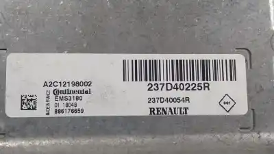 Second-hand car spare part ecu engine control for renault zoe (bfm_) zoe (bfmc, bfmd) oem iam references 237d40225r  237d40225r