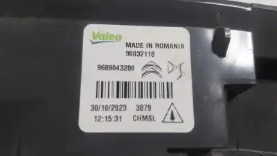 Second-hand car spare part center tailgate light for peugeot 208 ii (ub_, up_, uw_, uj_) 1.2 puretech 100 oem iam references   9689043280