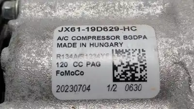 Автозапчасти б/у компрессор кондиционера воздуха за ford focus iv (hn) 1.0 ecoboost mhev ссылки oem iam 2634805  jx6119d629hc