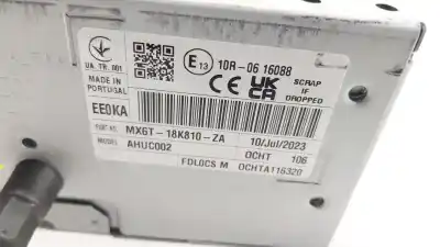 Автозапчасти б/у аудиосистема / радио cd за ford focus iv (hn) 1.0 ecoboost mhev ссылки oem iam 2628162  mx6t18k810za
