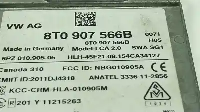 Автозапчастина б/у електронний модуль для porsche cayenne (92a) 3.6 gts посилання на oem iam 8t0907566b  8t0907566b