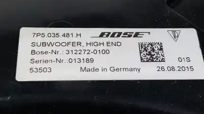 Second-hand car spare part electronic module for porsche cayenne (92a) 3.6 gts oem iam references 95864501000  7p5035481h