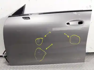 Second-hand car spare part left front door for mercedes-benz cla (c118) cla 200 (118.387) oem iam references a1187202101
