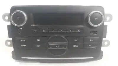 Second-hand car spare part audio system / radio cd for dacia dokker express furgoneta/monovolumen 1.6 oem iam references 281158515r