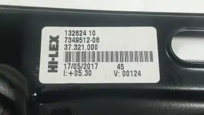 Автозапчастина б/у регулятор скла заднього правого для bmw x1 (f48) xdrive 18 d посилання на oem iam 51357490200  734951208