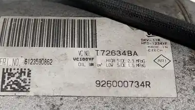Автозапчасти б/у компрессор кондиционера воздуха за renault captur i (j5_, h5_) 0.9 tce 90 ссылки oem iam 926007953r  926000734r
