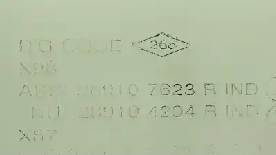 Автозапчасти б/у чистый депозит за renault captur i (j5_, h5_) 0.9 tce 90 ссылки oem iam 289106245r 289107623r 