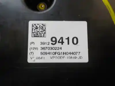 Автозапчастина б/у панель інструментів для opel zafira (c) excellence посилання на oem iam 39129410 367030224 39129410