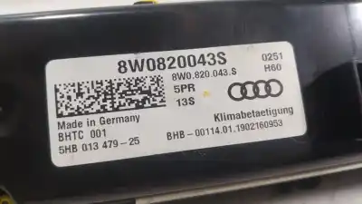 Автозапчасти б/у отопление / кондиционирование воздуха за audi a5 (f53, f5p) 2.0 tdi ссылки oem iam 8w0820043s  8w0820043s
