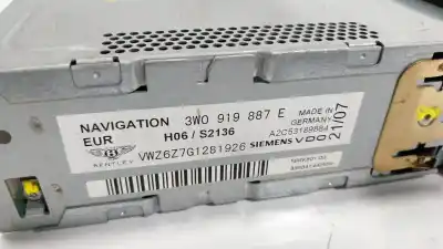 Автозапчасти б/у gps-навигационная система за bentley continental flying spur (3w_) 6.0 ссылки oem iam 3w0919887e  3w0919887e