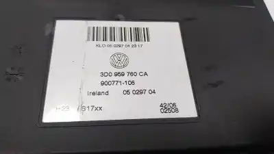 Second-hand car spare part electronic module for bentley continental flying spur (3w_) 6.0 oem iam references 3d0959760ca  3d0959760ca