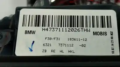 Автозапчасти б/у внутренний правый задний фонарь за bmw 3 (f30, f80) 320 d ссылки oem iam   6321737111202