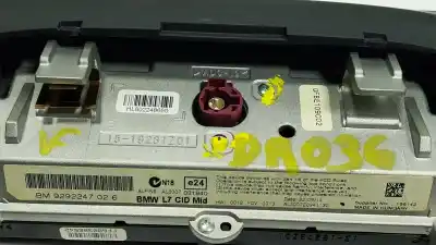 Second-hand car spare part multifunction display for bmw 3 (f30, f80) 320 d oem iam references   9292247026