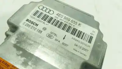 Автозапчастина б/у блок управління подушками безпеки для audi a8 d3 (4e2, 4e8) 3.0 tdi quattro посилання на oem iam 4e0959655k  4e0959655k